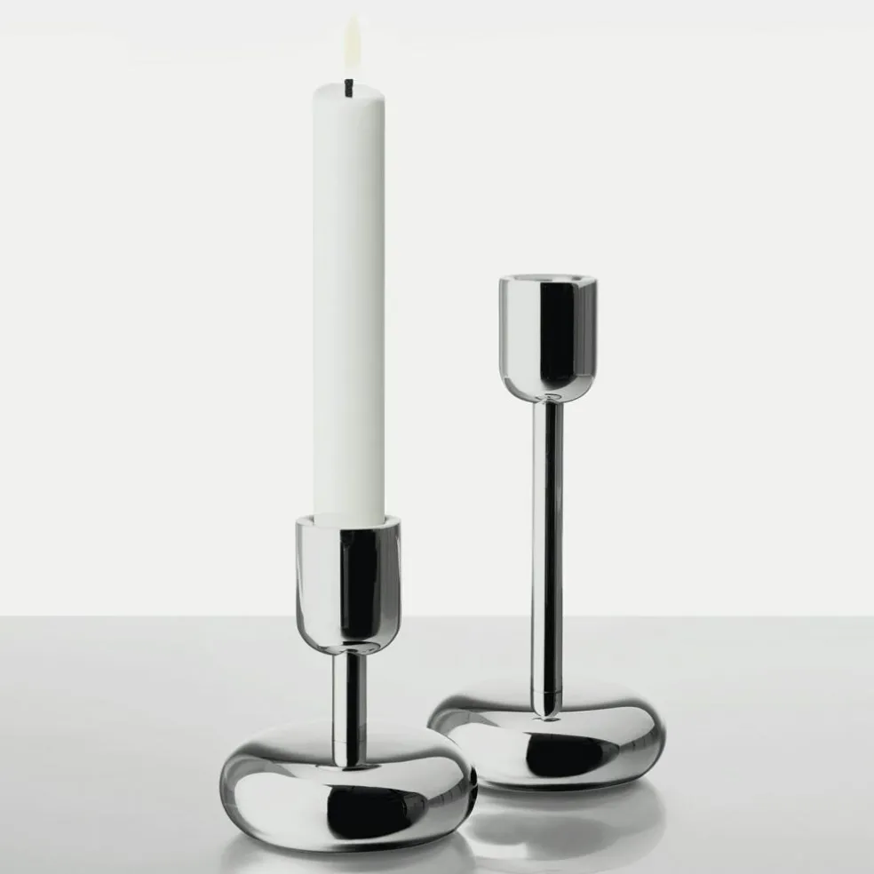 Nappula Candle Holder 107 mm, Aqua