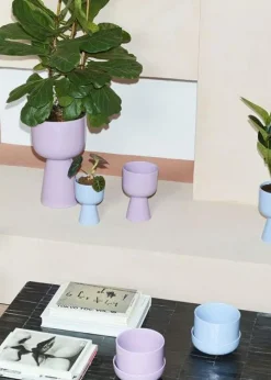 Nappula Pot With Saucer 17x13 cm, White