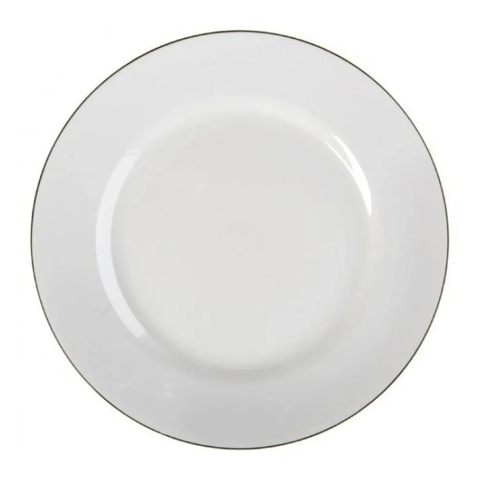 Natur Plate 28 cm, Snow