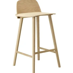 Nerd Bar Stool 75 cm, Oak