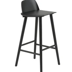 Nerd Bar Stool 75 cm, Oak
