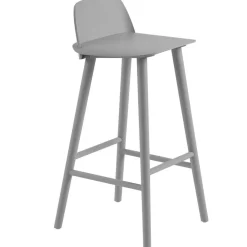 Nerd Bar Stool 75 cm, Oak