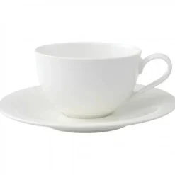 New Cottage Basic Cappuccino Cup With Saucer