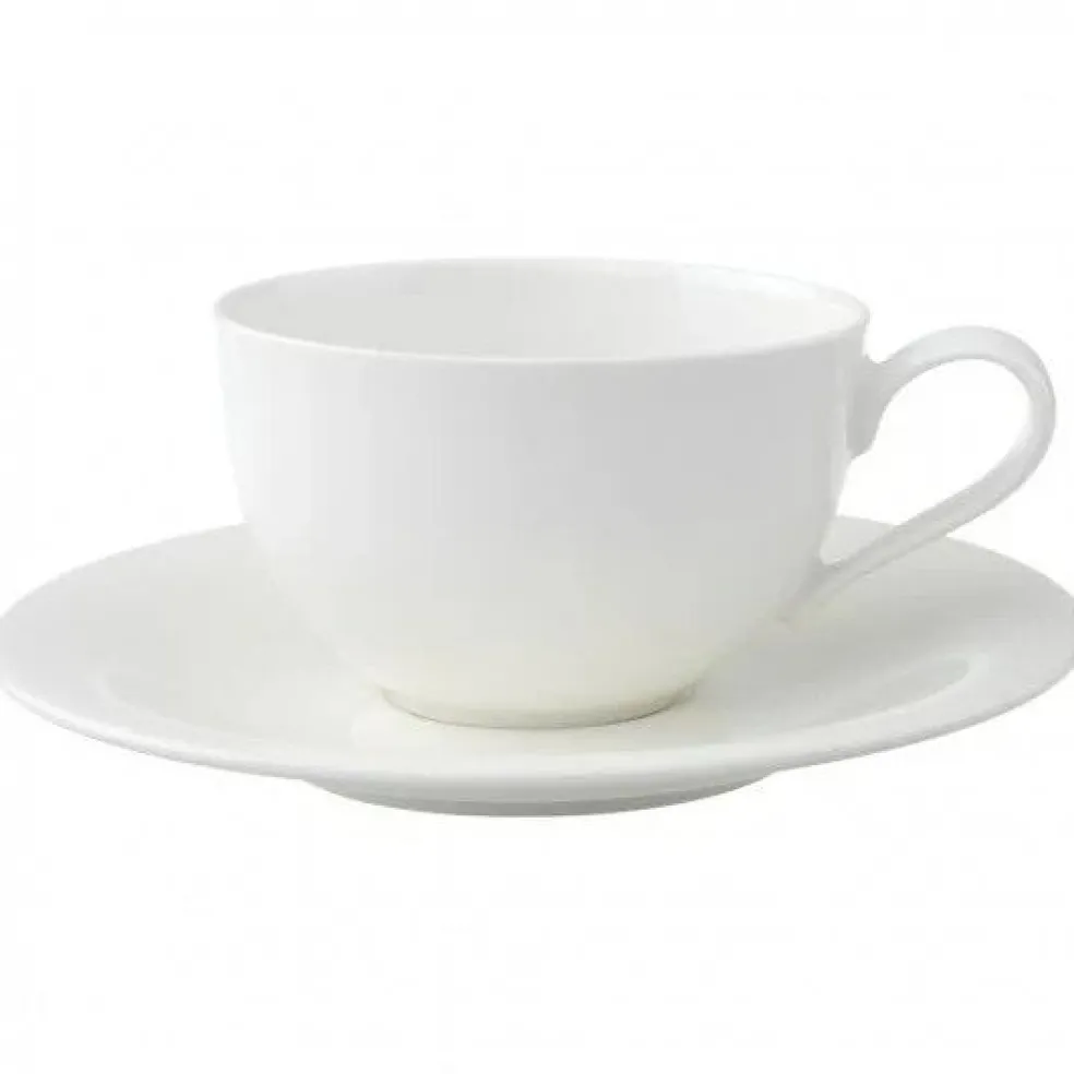 New Cottage Basic Cappuccino Cup With Saucer