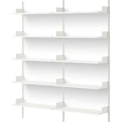 New Works Library Shelf 1900 mm, White