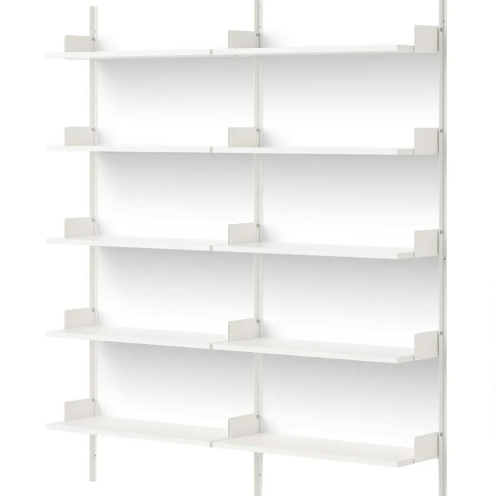 New Works Library Shelf 1900 mm, White