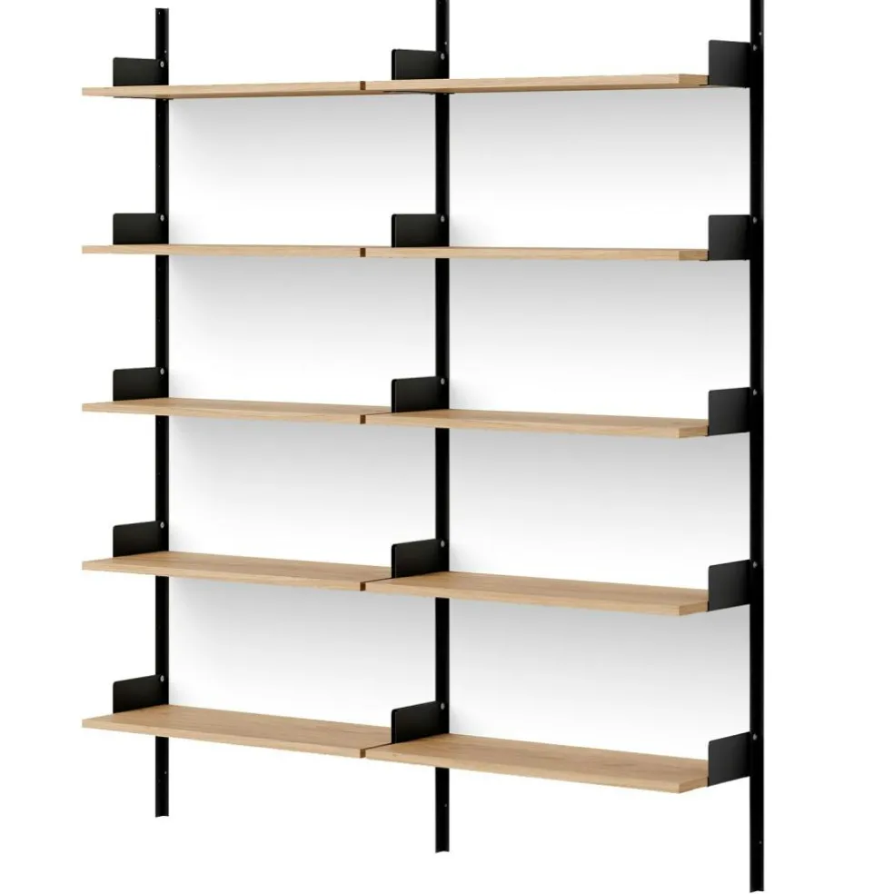 New Works Library Shelf 1900 mm, White