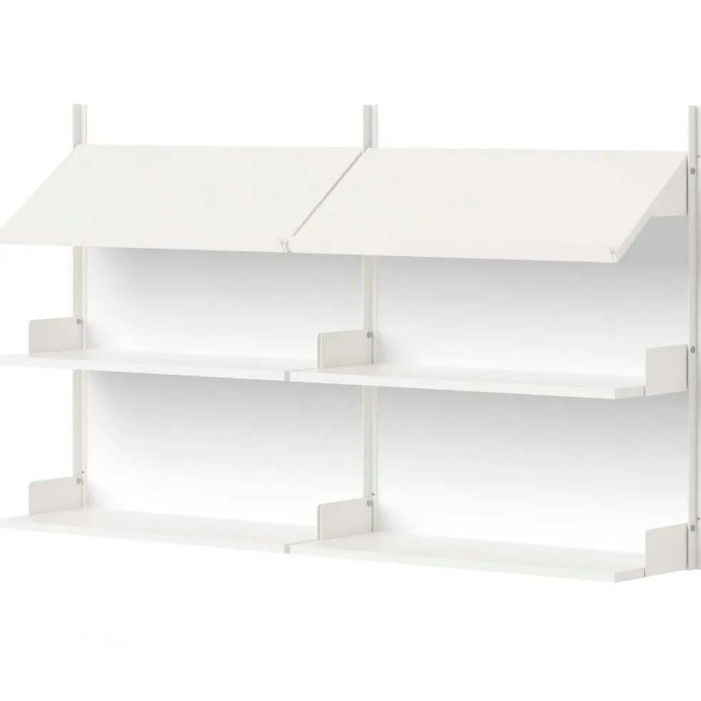 New Works Office Shelf 900 mm, Oak / Black