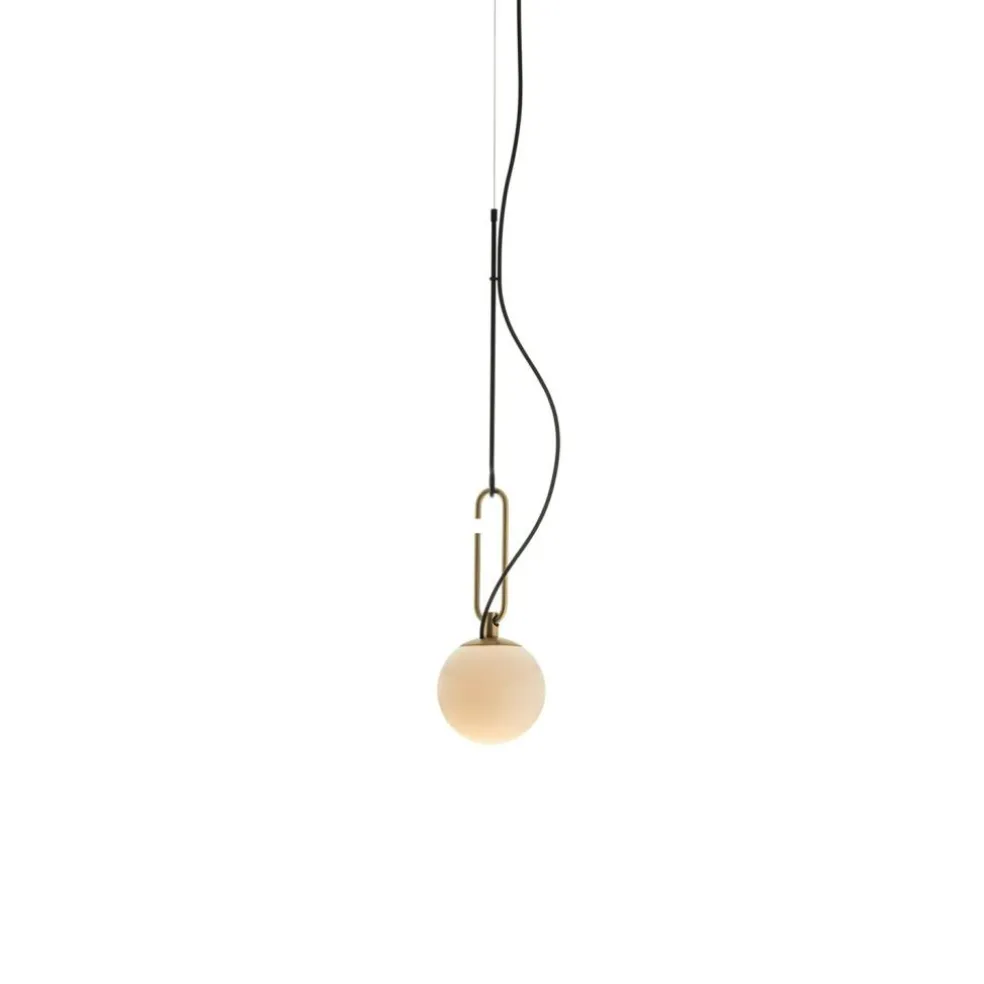 NH 35 Ceiling Lamp, Brass / Black