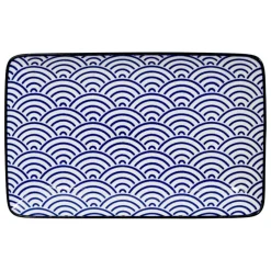 Nippon Blue Sushi Plate 13,5x21 cm, Star