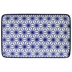 Nippon Blue Sushi Plate 13,5x21 cm, Star