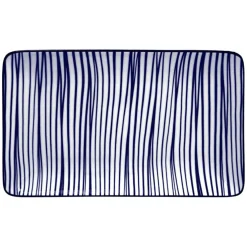 Nippon Blue Sushi Plate 13,5x21 cm, Star