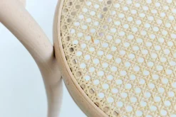 No 14 Dining Chair, Coffee / Rattan