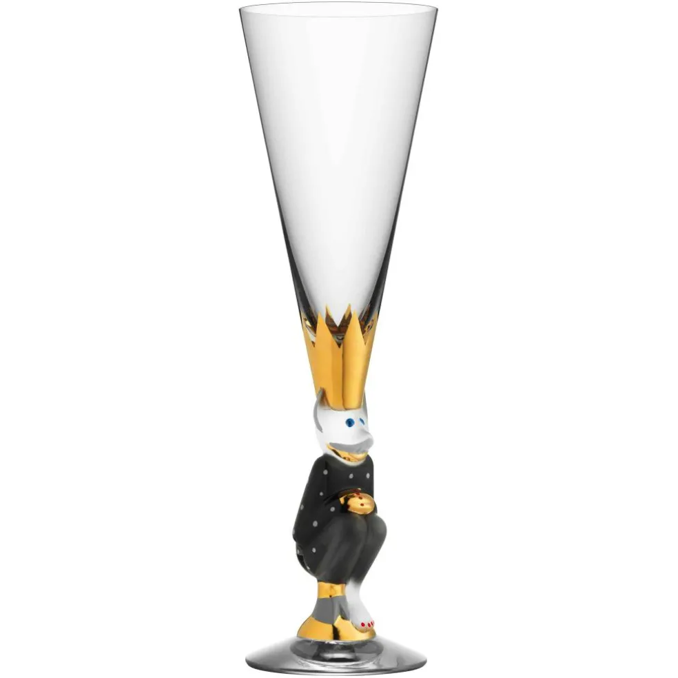 Nobel The Sparkling Devil Champagne Glass 19 cl, Blue