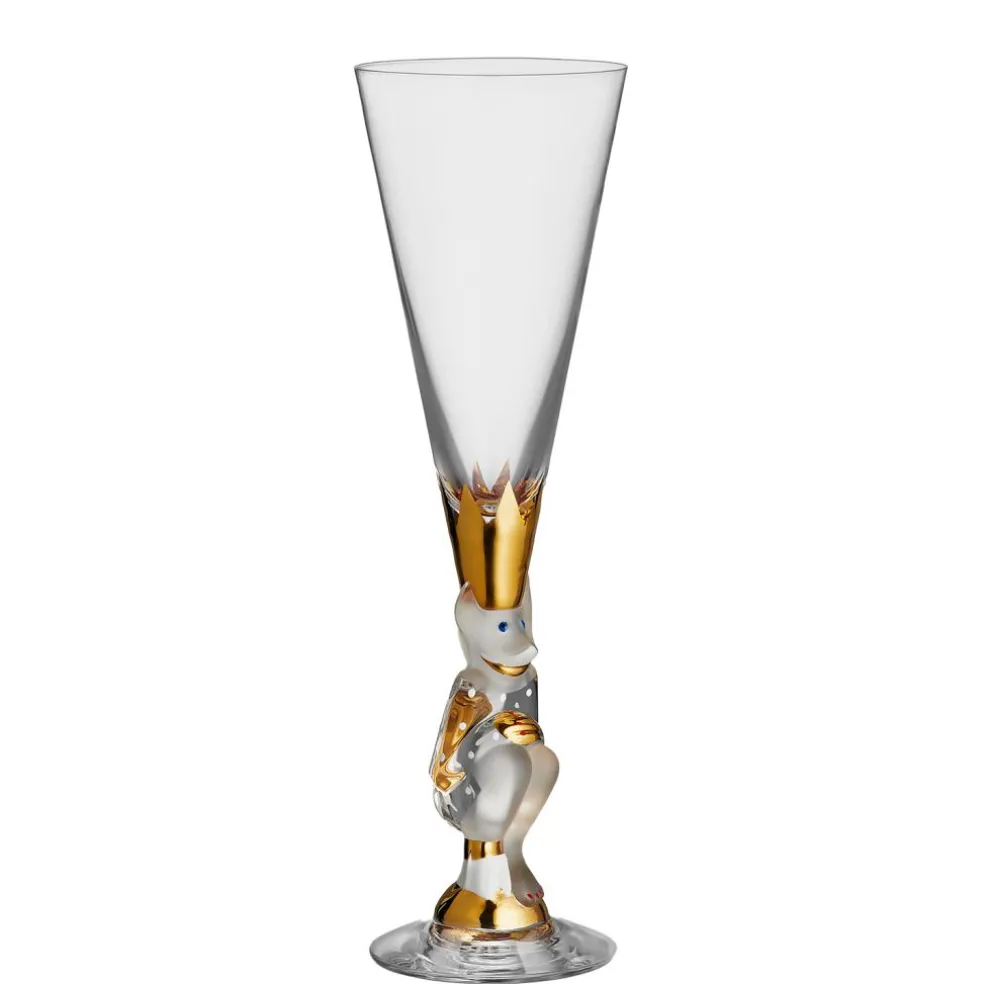 Nobel The Sparkling Devil Champagne Glass 19 cl, Blue