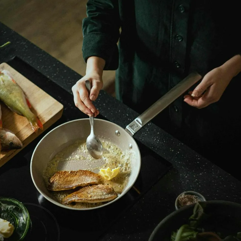 Norden Frying Pan Stainless Steel, 24 cm