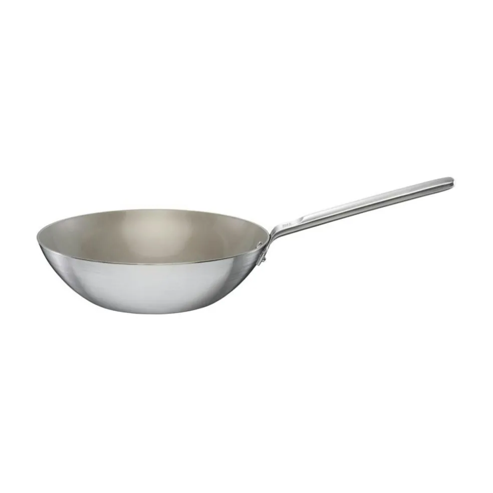 Norden Wok Pan Stainless Steel, 28 cm
