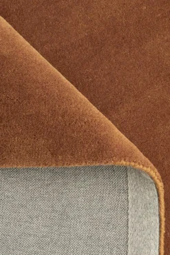 Nordic Plain Wool Rug 180x270 cm, Clay