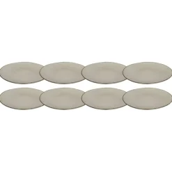 Nordic Sand Plate 26 cm, 8 Pcs