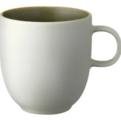 North Mug 33 cl, Matte White/Shiny River
