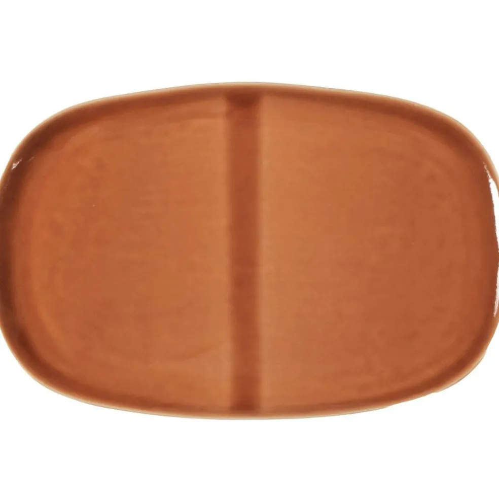Nosse Ceramics Svelte Plate 25 cm, Terracotta