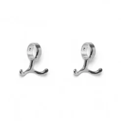 Nostalgi Hook 2 Pcs, Black