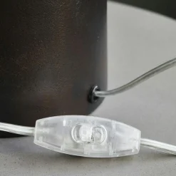 Note Table Lamp 28x52 cm, Bronzed Brass