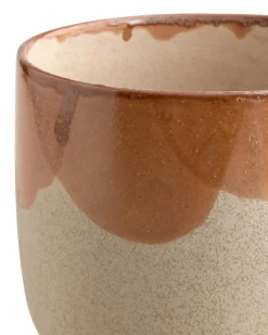 Nougat Planter Orange / Yellow / Cream, 17,5 cm