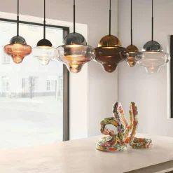 Nutty XL Pendant, Smoke / Black