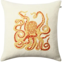 Octopus Cushion Cover 50x50 cm, Heaven Blue