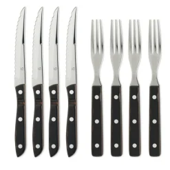 Old Farmer Classic Grill Cutlery, 4+4