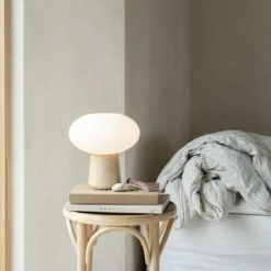 Olivia Table Lamp, Dark Ash