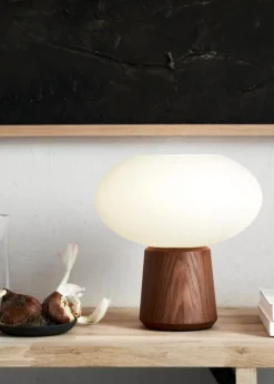 Olivia Table Lamp, Dark Ash