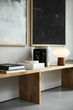 Olivia Table Lamp, Dark Ash