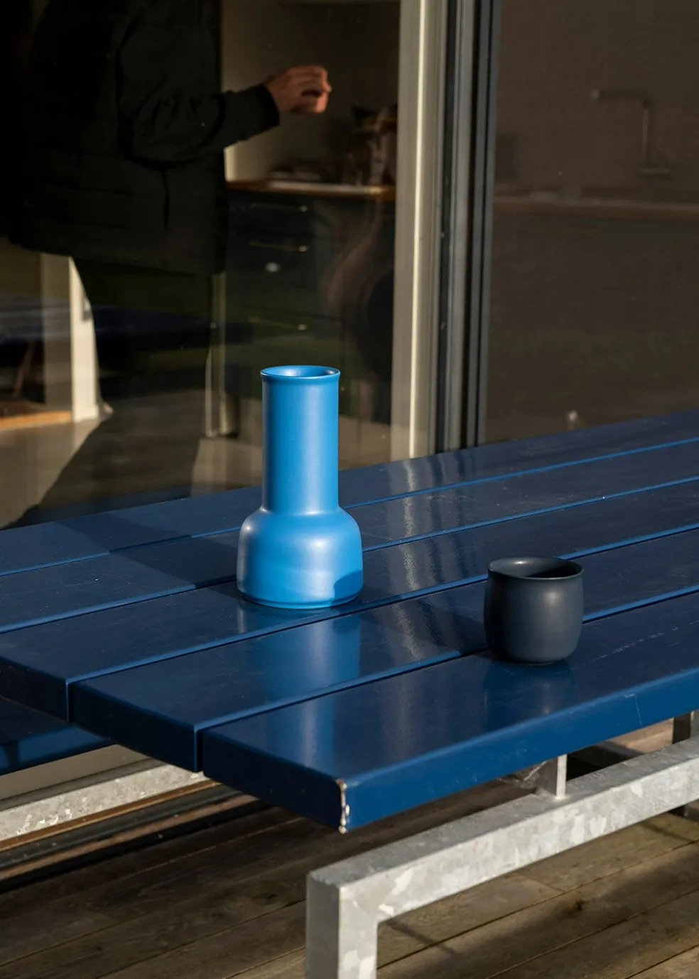 Omar Carafe 22.5 cm, Electric Blue