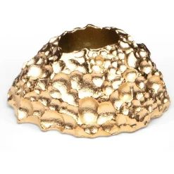 Opaque Objects Candle Holder, Gold