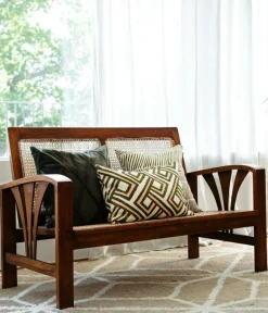 Orissa Cushion Cover 50x50 cm, Masala Yellow