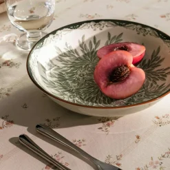 Ostindia Floris Deep Plate 22 cm, Blue