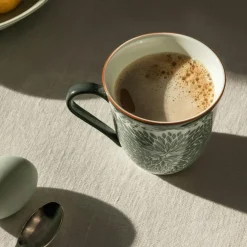 Ostindia Floris Mug & Plate, Blue