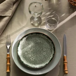 Ostindia Floris Plate 20 cm, Green