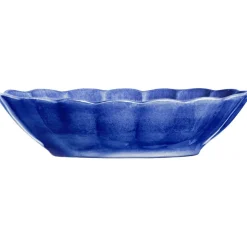 Oyster Bowl 75 cl, Blue