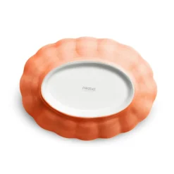 Oyster Bowl 75 cl, Blue