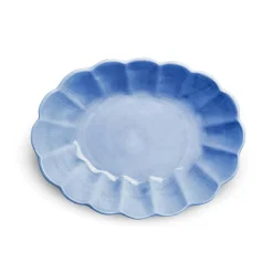 Oyster Bowl 75 cl, Blue