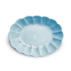 Oyster Bowl 75 cl, Blue
