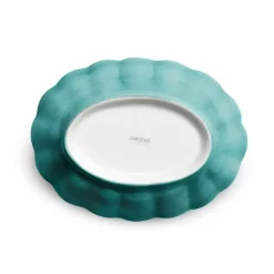 Oyster Bowl 75 cl, Blue