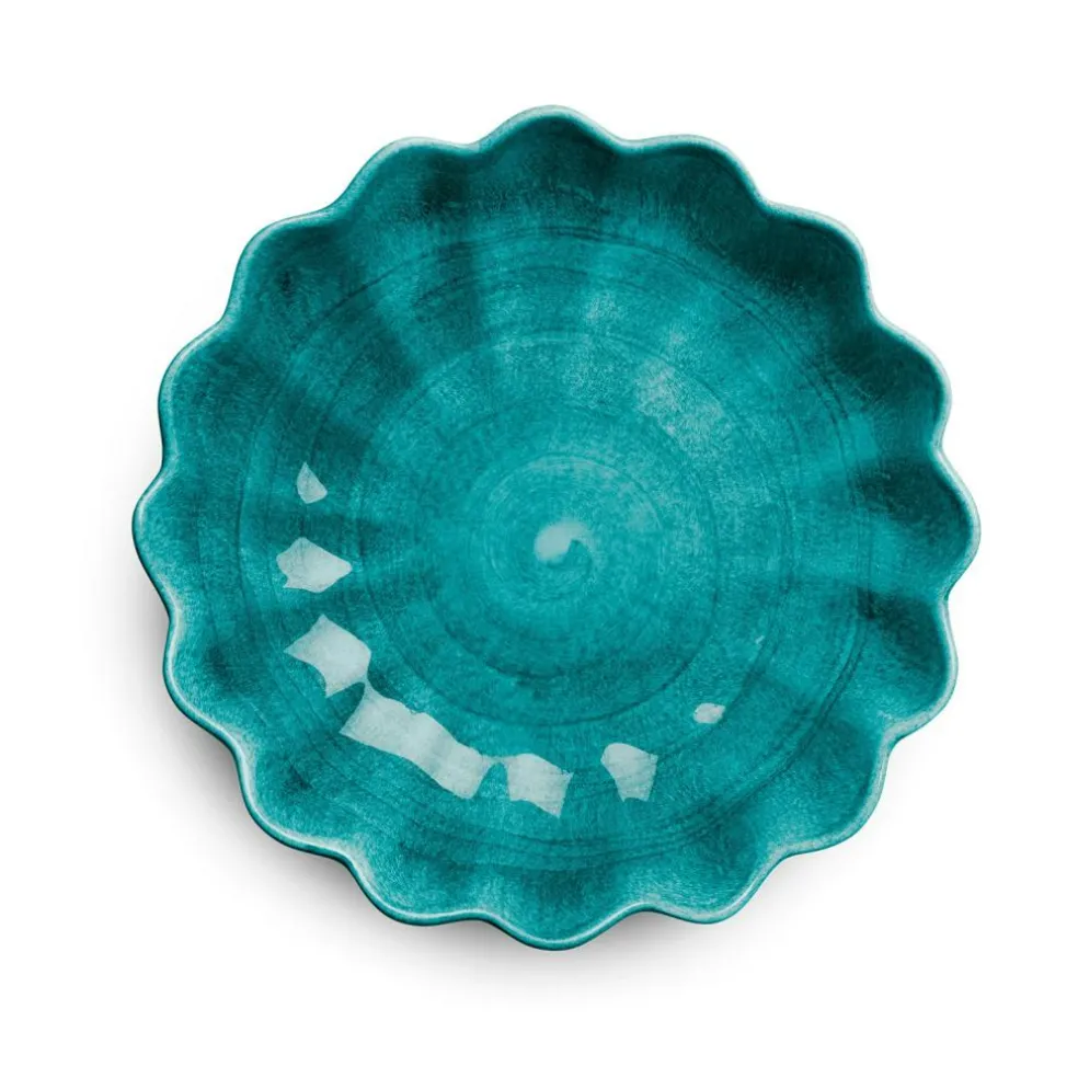 Oyster Bowl 24 cm, White