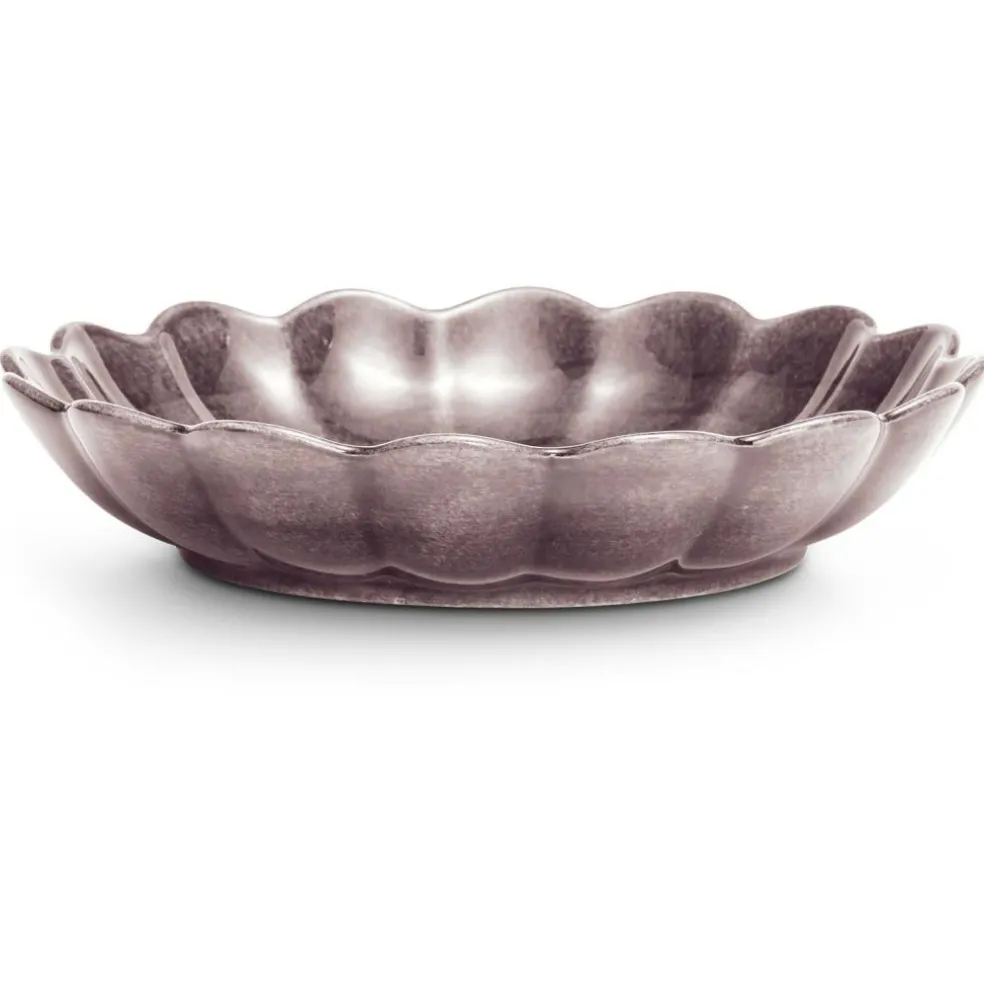 Oyster Bowl 24 cm, White