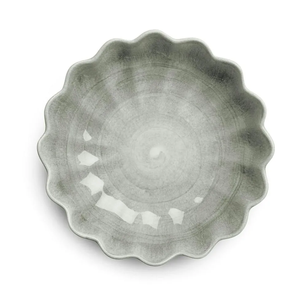 Oyster Bowl 24 cm, White
