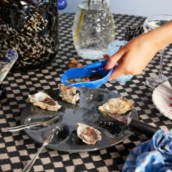 Oyster Bowl 8x13 cm, White