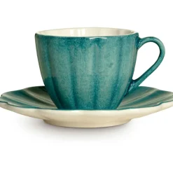 Oyster Cup With Saucer 25 cl, Sand